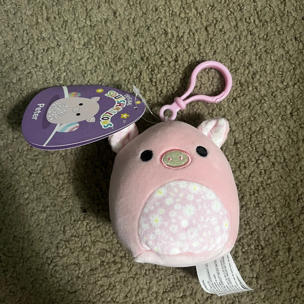 Squishmallows Pink Pig Plush